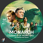 Monarch: Legacy of Monsters - Season 1 (2023)1500 x 1500DVD Disc Label by BajeeZa