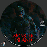 Monster Island (2025) 1500 x 1500UHD Disc Label by BajeeZa