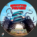 Monster Trucks (2016)1500 x 1500UHD Disc Label by BajeeZa