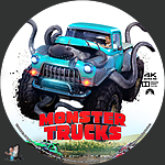 Monster Trucks (2016)1500 x 1500UHD Disc Label by BajeeZa