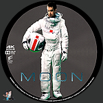 Moon (2009)1500 x 1500UHD Disc Label by BajeeZa
