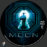 Moon (2009)1500 x 1500Blu-ray Disc Label by BajeeZa