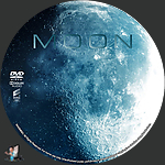 Moon (2009)1500 x 1500DVD Disc Label by BajeeZa
