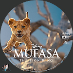 Mufasa: The Lion King (2024)1500 x 1500Blu-ray Disc Label by BajeeZa