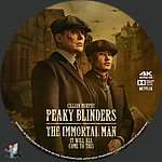 Peaky Blinders: The Immortal Man (2026)1500 x 1500UHD Disc Label by BajeeZa
