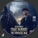 Peaky Blinders: The Immortal Man (2026)1500 x 1500DVD Disc Label by BajeeZa