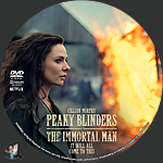 Peaky Blinders: The Immortal Man (2026)1500 x 1500DVD Disc Label by BajeeZa