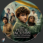Percy Jackson And The Olympians - Season 2 (2023)1500 x 1500Blu-ray Disc Label by BajeeZa