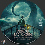 Percy Jackson And The Olympians - Season 2 (2023)1500 x 1500DVD Disc Label by BajeeZa