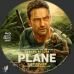 Plane (2023)1500 x 1500Blu-ray Disc Label by BajeeZa