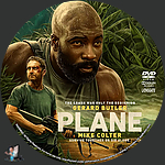 Plane (2023)1500 x 1500DVD Disc Label by BajeeZa