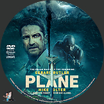 Plane (2023)1500 x 1500DVD Disc Label by BajeeZa