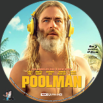 Poolman (2024)1500 x 1500UHD Disc Label by BajeeZa