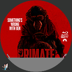 Primate (2026)1500 x 1500Blu-ray Disc Label by BajeeZa