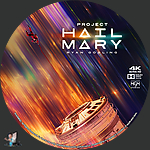 Project Hail Mary (2026)1500 x 1500UHD Disc Label by BajeeZa
