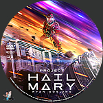 Project Hail Mary (2026)1500 x 1500DVD Disc Label by BajeeZa