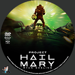 Project Hail Mary (2026)1500 x 1500DVD Disc Label by BajeeZa
