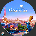 Ratatouille (2007)1500 x 1500UHD Disc Label by BajeeZa