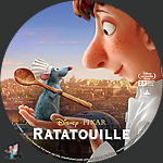 Ratatouille (2007)1500 x 1500UHD Disc Label by BajeeZa