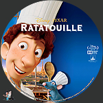 Ratatouille (2007)1500 x 1500UHD Disc Label by BajeeZa