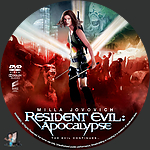Resident Evil: Apocalypse (2004)1500 x 1500DVD Disc Label by BajeeZa