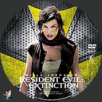Resident Evil: Extinction (2007)1500 x 1500DVD Disc Label by BajeeZa