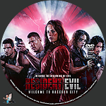 Resident Evil: Welcome To Raccoon City (2021)1500 x 1500DVD Disc Label by BajeeZa