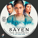 Sayen: The Huntress (2024)1500 x 1500Blu-ray Disc Label by BajeeZa