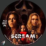 Scream 7 (2026)1500 x 1500Blu-ray Disc Label by BajeeZa