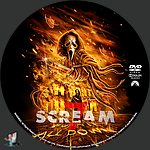Scream 7 (2026)1500 x 1500DVD Disc Label by BajeeZa