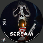 Scream 7 (2026)1500 x 1500DVD Disc Label by BajeeZa