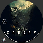 Scurry (2025) 1500 x 1500UHD Disc Label by BajeeZa