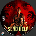 Send Help (2026)1500 x 1500Blu-ray Disc Label by BajeeZa