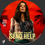 Send Help (2026)1500 x 1500Blu-ray Disc Label by BajeeZa