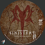 Sinister (2012)1500 x 1500DVD Disc Label by BajeeZa