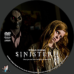 Sinister (2012)1500 x 1500DVD Disc Label by BajeeZa