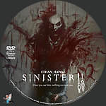 Sinister (2012)1500 x 1500DVD Disc Label by BajeeZa
