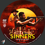 Sinners (2025)1500 x 1500DVD Disc Label by BajeeZa