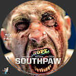 Southpaw (2015)1500 x 1500Blu-ray Disc Label by BajeeZa