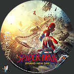 Spider-Man: Brand New Day (2026)1500 x 1500UHD Disc Label by BajeeZa