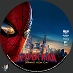 Spider-Man: Brand New Day (2026)1500 x 1500DVD Disc Label by BajeeZa
