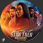 Star Trek: Discovery - Fifth Season, The (2017)1500 x 1500Blu-ray Disc Label by BajeeZa
