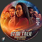 Star Trek: Discovery - Fifth Season, The (2017)1500 x 1500DVD Disc Label by BajeeZa