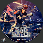 Star Wars: The Bad Batch - Season Three (2021) 1500 x 1500UHD Disc Label by BajeeZa