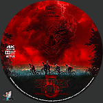 Stranger Things - Season 5 (2016)1500 x 1500UHD Disc Label by BajeeZa