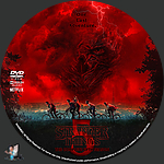 Stranger Things - Season 5 (2016)1500 x 1500DVD Disc Label by BajeeZa