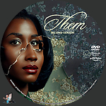  Them - Season Two (2021) 1500 x 1500DVD Disc Label by BajeeZa