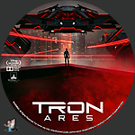 Tron: Ares (2025)1500 x 1500UHD Disc Label by BajeeZa
