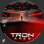 Tron: Ares (2025)1500 x 1500Blu-ray Disc Label by BajeeZa