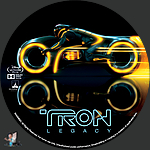 Tron: Legacy (2010)1500 x 1500UHD Disc Label by BajeeZa